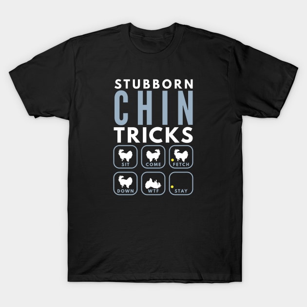 Stubborn Japanese Chin Tricks - Dog Training T-Shirt by DoggyStyles